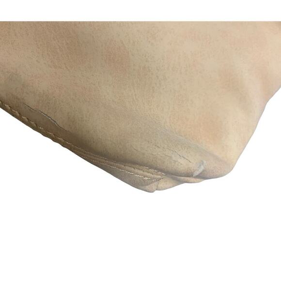 Anthropologie Beige Faux‎ Suede Bag - Picture 8 of 11